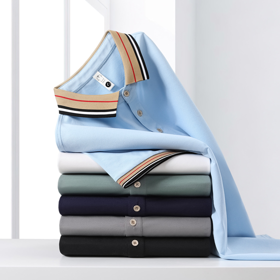 TX0327小针孔领弹力棉Polo(图6)