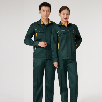 春秋工作服墨绿AC2202-3