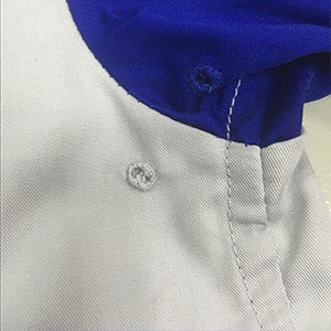 工作服透气孔 工作服透气孔
